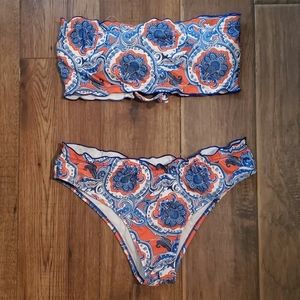 Zaful Bandeau Bikini